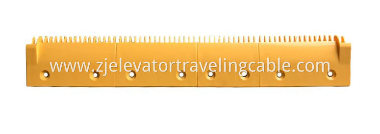 Yellow Plastic Comb Plate for LG Sigma Escalators